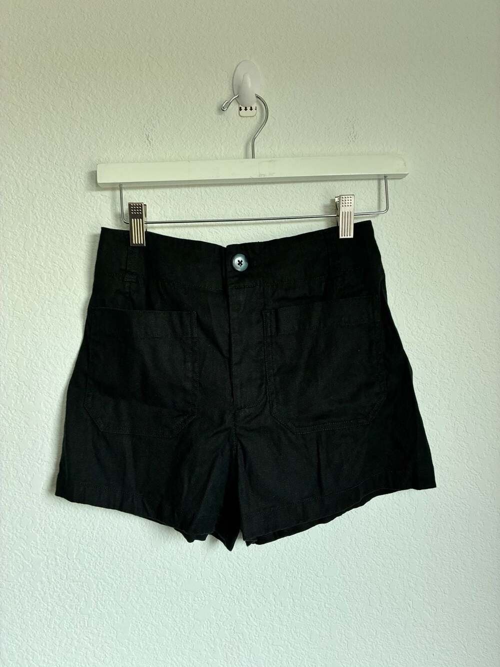 Maeve by Anthropologie The Colette Shorts Black Size 25